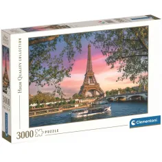 HQC Wieża Eiffla, Paryż, puzzle 3000 elementów - Clementoni