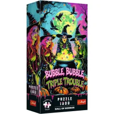 Hall of Horror Czarownice Premium Plus, puzzle 1000 elementów - Trefl