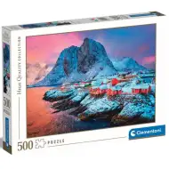 Hamnoy, Norwegia HQC puzzle 500 elementów - Clementoni