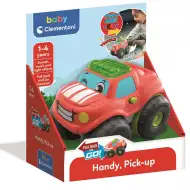 Handy, mały samochód typu pick-up na napęd wsteczny z dźwiękiem i światłem - Clementoni
