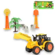 Happy Farm: Zestaw farmy z traktorem, zwierzętami i akcesoriami