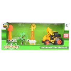 Happy Farm: Zestaw farmy z traktorem, zwierzętami i akcesoriami zdjęcie 5