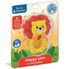 Happy Lion chłodzący gryzak z lwem - Clementoni Baby