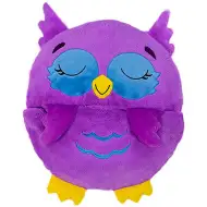 Happy Nappers: Fioletowa sowa poduszka śpiwór 137cm