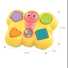 Happy World: Gra dopasowywania kształtów motyla 19 cm zdjęcie 3