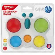 Happy World: Pop it! Uspokajający przyjaciel motyl, zabawka edukacyjna dla niemowląt.