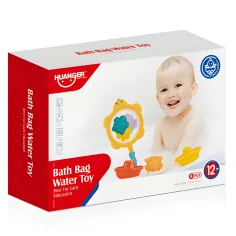 Happy World: Wodny świat – zabawka do kąpieli z siatką na ryby i zwierzętami morskimi zdjęcie 3