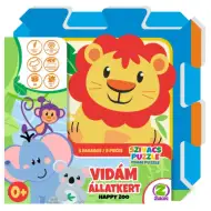 Happy Zoo - Wesołe Zoo piankowe puzzle
