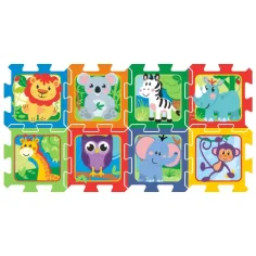 Happy Zoo - Wesołe Zoo piankowe puzzle zdjęcie 3