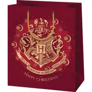 Harry Potter: Torba prezentowa z herbem Hogwartu w rozmiarze XXL 33x15x45cm