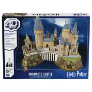Harry Potter: Zamek Hogwart 4D puzzle, 118 elementów - Spin Master