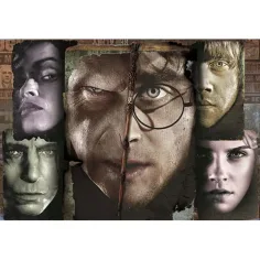 Harry Potter i Mroczny Lord 1000-elementowe puzzle w walizce - Clementoni zdjęcie 2