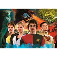 Harry Potter i uczestnicy Turnieju Trójmagicznego 1000-elementowe puzzle - Clementoni zdjęcie 2