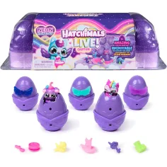 Hatchimals Alive!: Neon Rainbow pojemnik na jajka - Spin Master zdjęcie 3