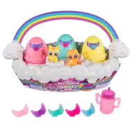 Hatchimals Alive!: Neonowy Tęczowy Wiosenny Koszyk Zestaw - Spin Master