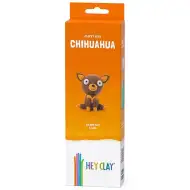 Hej Clay: Mięciutki zestaw do modelowania z figurką pieska chihuahua