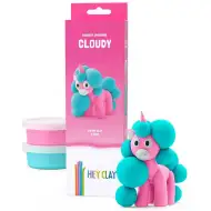 Hej Clay: Miękka różowa figurka jednorożca zestaw do modelowania