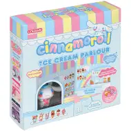 Hello Kitty: Figurki lodziarni Cinnamoroll z domkiem do ozdabiania naklejkami - Comansi