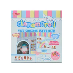 Hello Kitty: Cinnamoroll lodziarnia, figurka z domkiem do ozdabiania naklejkami - Comansi zdjęcie 2