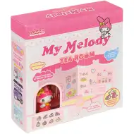 Hello Kitty: My Melody Tea Room figurka z domkiem do naklejania - Comansi