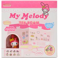 Hello Kitty: My Melody Tea Room figurka z domkiem do naklejania - Comansi zdjęcie 2