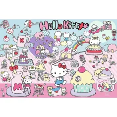 Hello Kitty świat - puzzle 300 elementów - Trefl zdjęcie 2