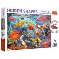 Hidden Shapes: Podwodny świat, puzzle 1000 elementów – Trefl