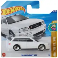 Hot Wheels: ’94 Audi Avant RS2 biały samochodzik 1/64 - Mattel