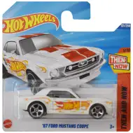 Hot Wheels: 67 Ford Mustang Coupe samochodzik 1/64 - Mattel