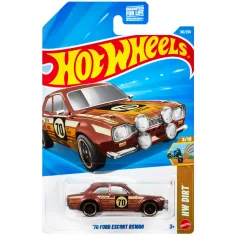 Hot Wheels: 70 Ford Escort RS 1600 samochodzik 1/64 - Mattel