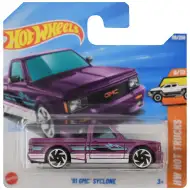 Hot Wheels: 91 GMC Syclone samochodzik 1/64 - Mattel
