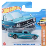 Hot Wheels: 1975 Datsun Sunny turkusowy resorak 1/64 - Mattel