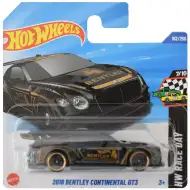 Hot Wheels: 2018 Bentley Continental GT3 czarno-złoty samochodzik 1/64 - Mattel