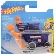 Hot Wheels: Aisle Driver fioletowy samochodzik 1/64 - Mattel