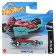 Hot Wheels: Arrow Dynamic bordowo-turkusowy samochodzik 1/64 - Mattel