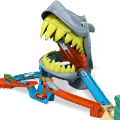 Hot Wheels: Atak rekina - zestaw torów z samochodzikiem - Mattel zdjęcie 2