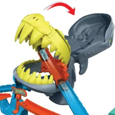 Hot Wheels: Atak rekina - zestaw torów z samochodzikiem - Mattel zdjęcie 4