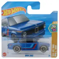 Hot Wheels: BMW 2002 niebieski samochodzik 1/64 - Mattel