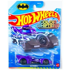 Hot Wheels: Batmobile samochodzik zmieniający kolor 1:64 - Mattel