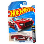 Hot Wheels: Bullet Proof czerwony samochodzik 1/64 - Mattel
