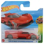 Hot Wheels: Cadillac Project GTP Hypercar czerwony samochodzik 1/64 - Mattel