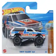 Hot Wheels: Chevy Blazer 4x4 białe autko 1/64 - Mattel