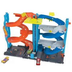 Hot Wheels City: Zestaw do zabawy 2 w 1 Wieża Wyścigowa – Mattel zdjęcie 4