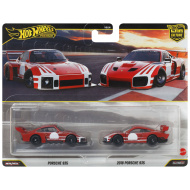 Hot Wheels: Deluxe Porsche 935 i 2018 Porsche 935, zestaw 2 samochodzików 1/64 - Mattel
