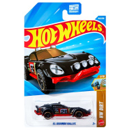 Hot Wheels: El Segundo Rallye czerwono-czarny samochodzik 1/64 - Mattel