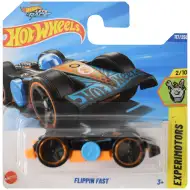 Hot Wheels: Flippin Fast pomarańczowo-czarny samochodzik 1/64 - Mattel