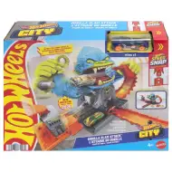 Hot Wheels: Gorilla Slam Attack zestaw torów - Mattel