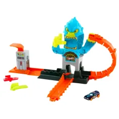 Hot Wheels: Gorilla Slam Attack zestaw torów - Mattel zdjęcie 2