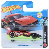 Hot Wheels: High-Tail Chaser czerwony samochodzik 1/64 - Mattel