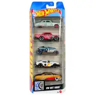 Hot Wheels: Hot Rods zestaw 5 samochodzików w skali 1:64 - Mattel